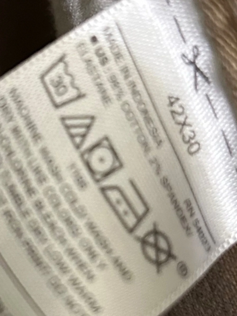 Old Navy, 42/30, tan